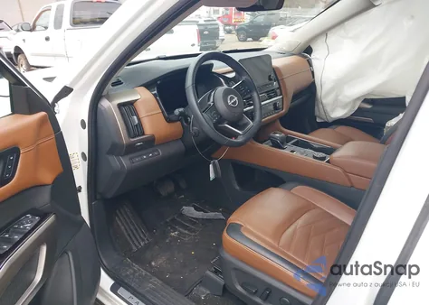 2023 Nissan Pathfinder Platinum 4Wd z USA, uszkodzony, nr VIN 5N1DR3DJ2PC205559